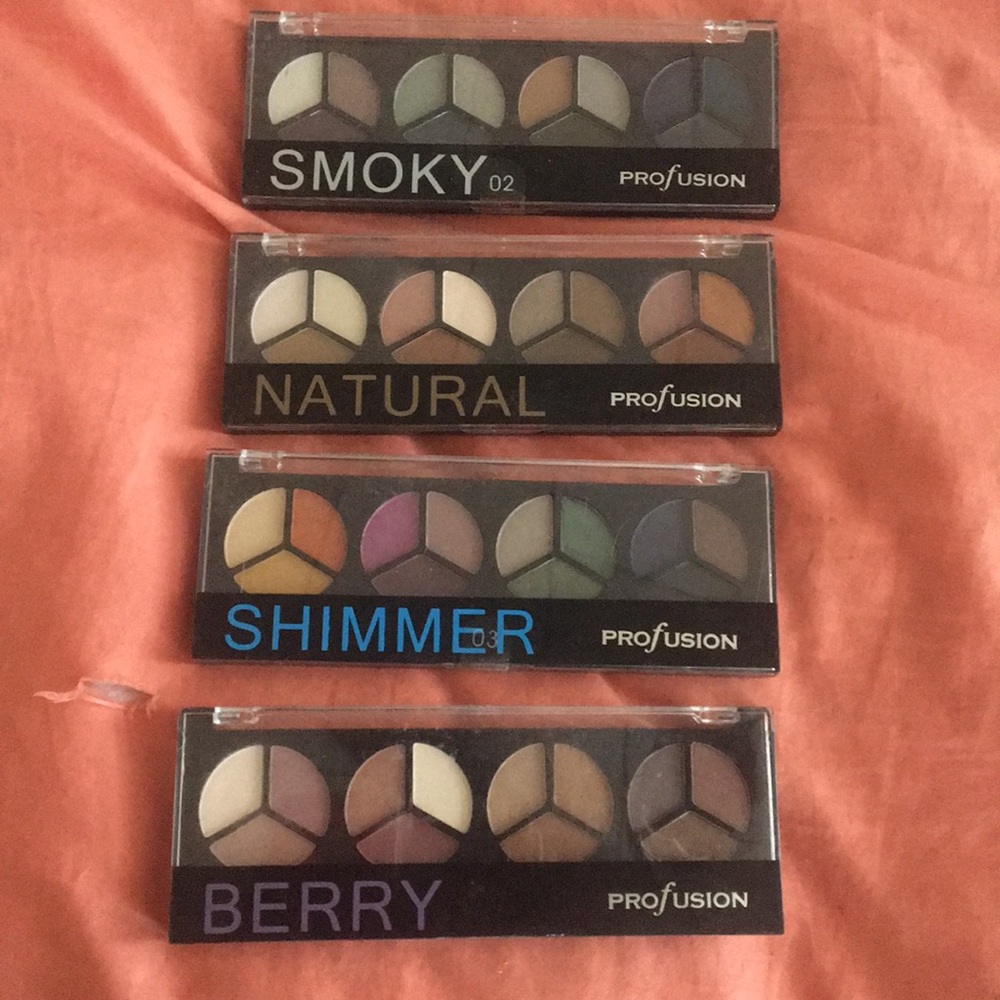 ProFusion eyeshadow LOT